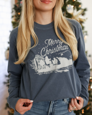Airboat Christmas Long Sleeve