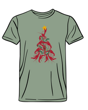 Oh Crawfish Tree T-shirt