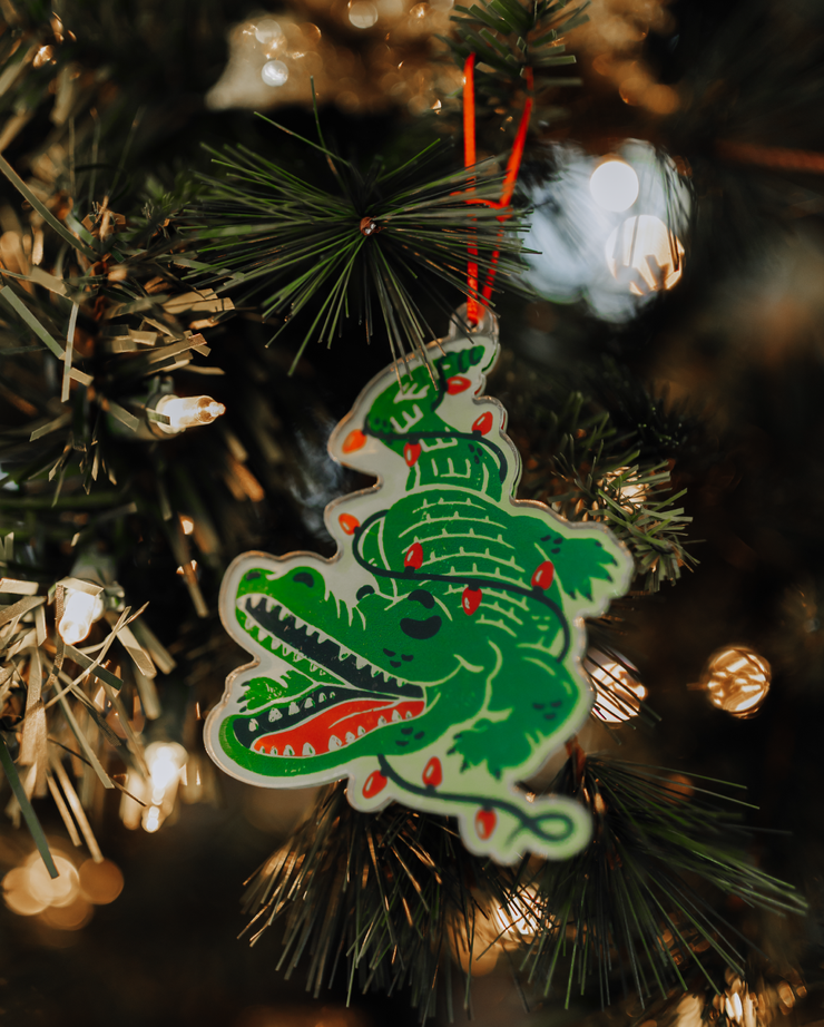 Falala Gator Ornament