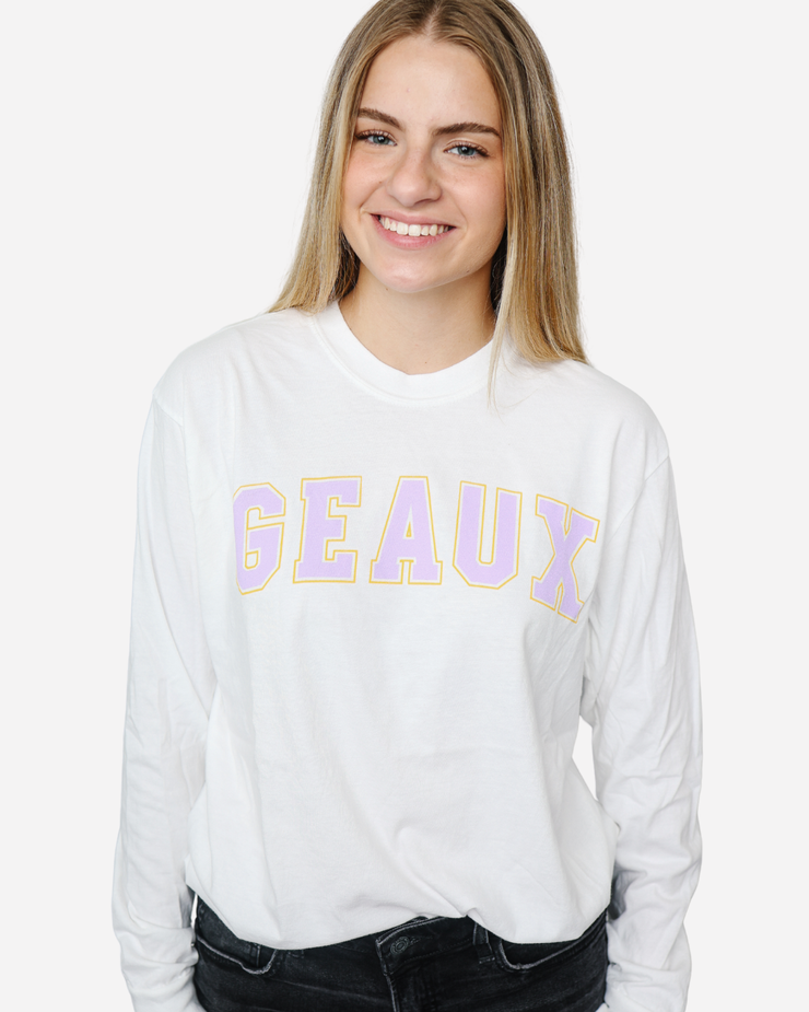 Geaux Block Long Sleeve T-Shirt