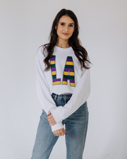 LA Mardi Gras Stripes Sweatshirt | Mardi Gras Shirts