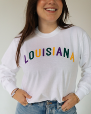 Louisiana Hometown Long Sleeve | Mardi Gras Shirts