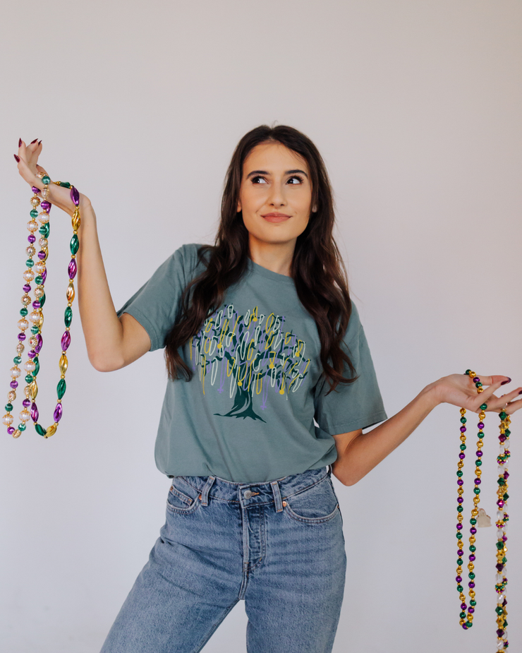 Mardi Gras Bead Tree | Mardi Gras Shirts