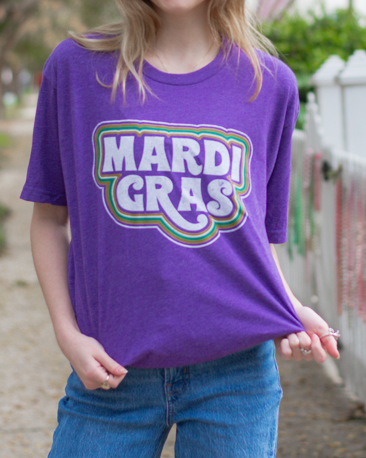 Groovy Mardi Gras T-Shirt | Mardi Gras Shirts