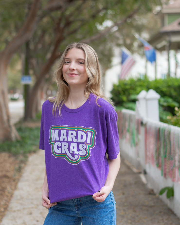 Groovy Mardi Gras T-Shirt | Mardi Gras Shirts