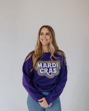 Groovy Mardi Gras Sweatshirt | Mardi Gras Shirts