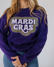 Groovy Mardi Gras Sweatshirt | Mardi Gras Shirts