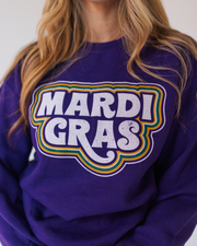 Groovy Mardi Gras Sweatshirt | Mardi Gras Shirts