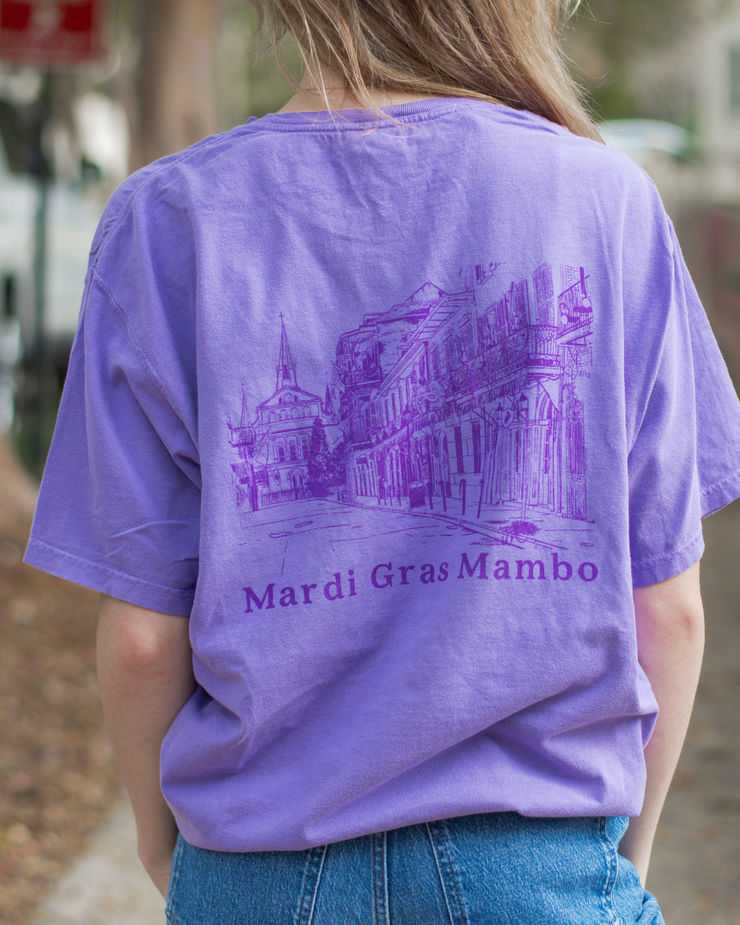 Mardi Gras Mambo Pocket T-Shirt | Mardi Gras Shirts