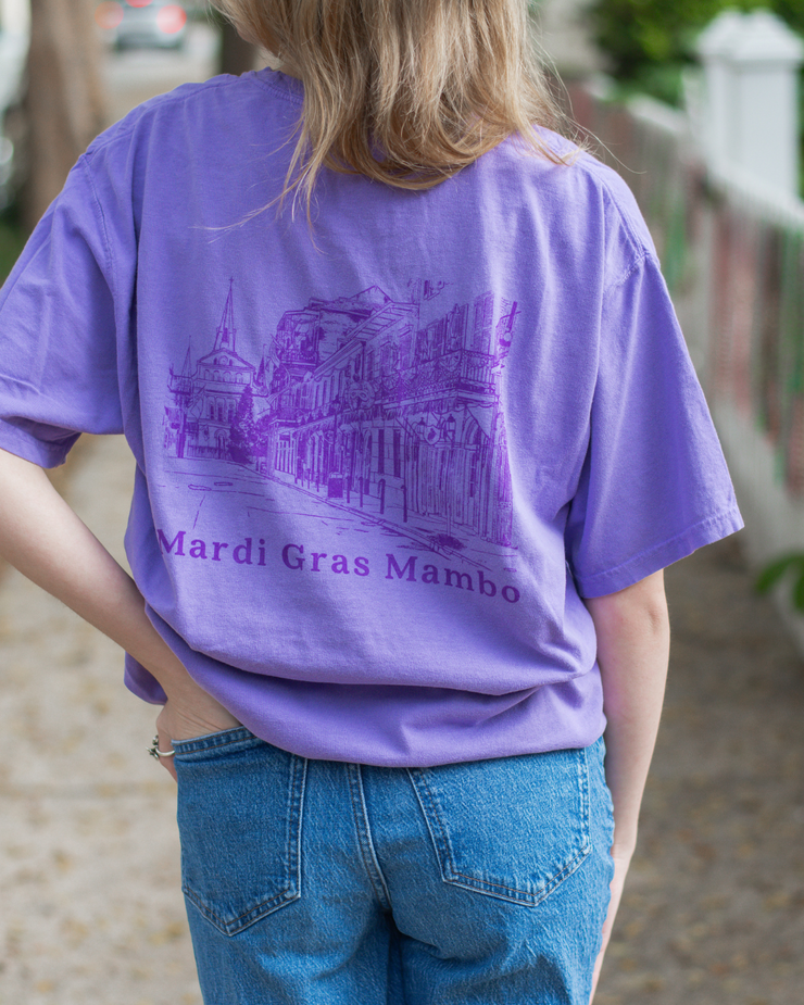 Mardi Gras Mambo Pocket T-Shirt | Mardi Gras Shirts