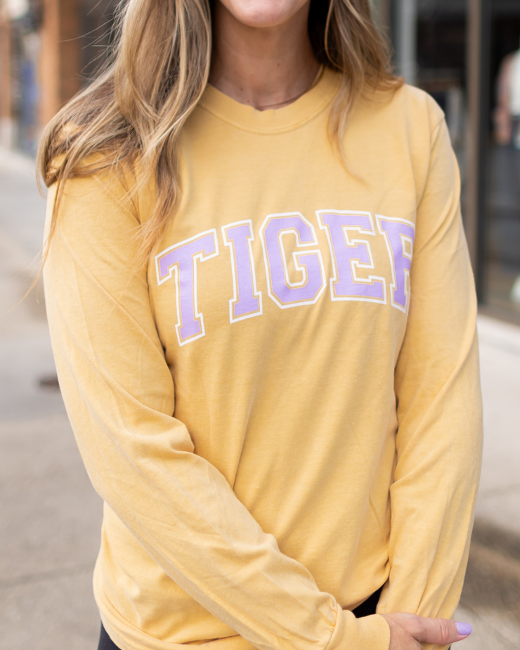Tiger Block Long Sleeve T-Shirt