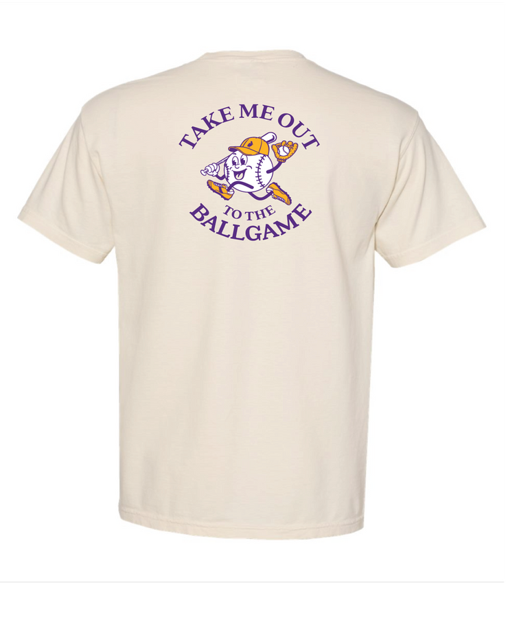 Take Me Out To The Ballgame Pocket T-shirt