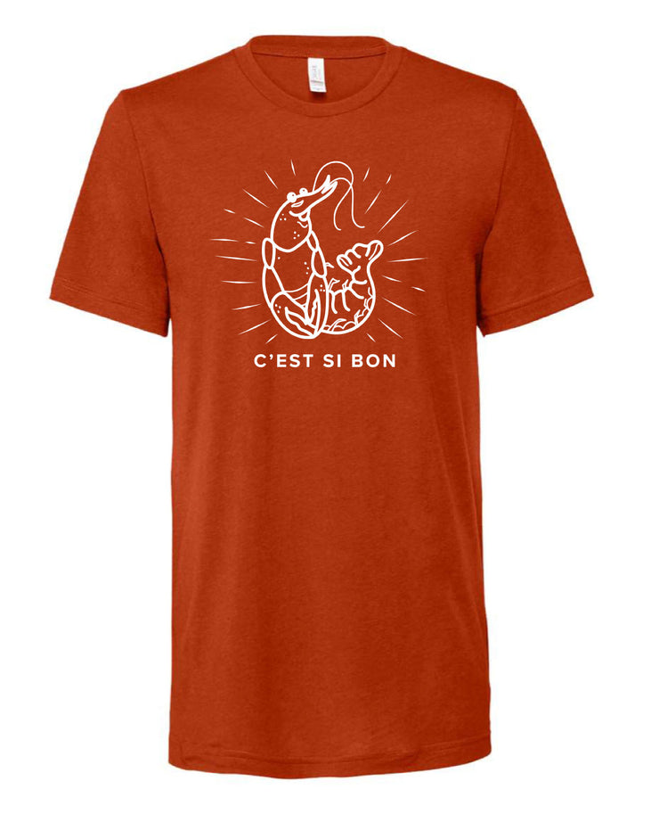 C'est Si Bon Crawfish Burst | Crawfish T-Shirt