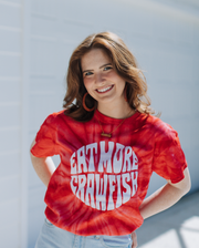 Eat More Crawfish© Tie Dye | Crawfish T-Shirt