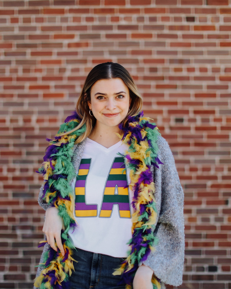 LA Mardi Gras Stripes | Mardi Gras Shirts