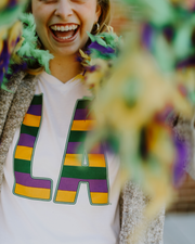 LA Mardi Gras Stripes | Mardi Gras Shirts