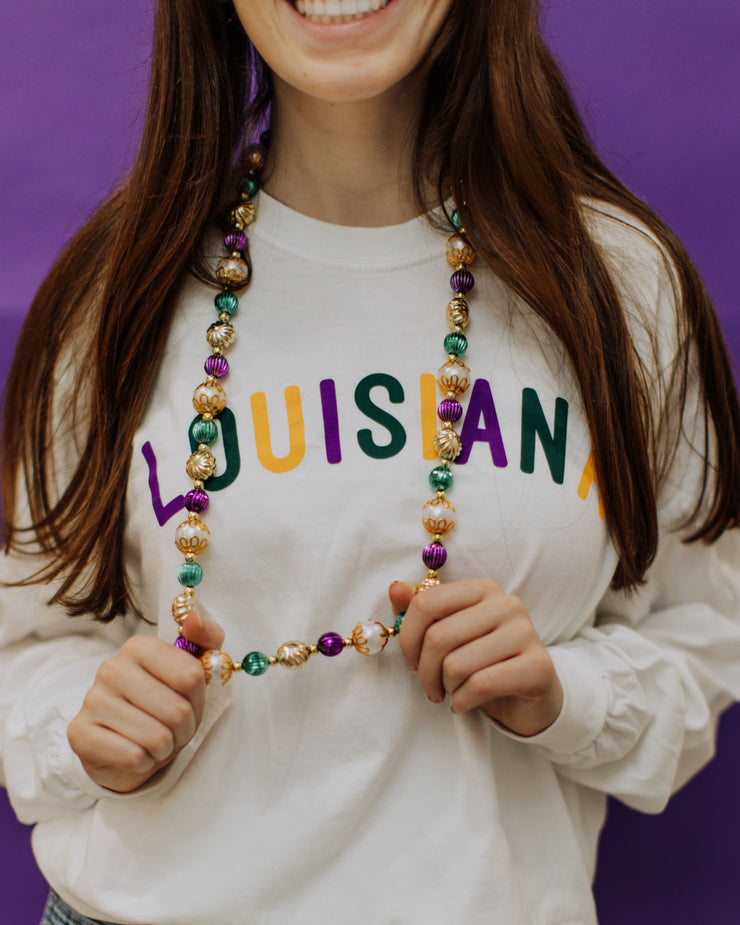 Louisiana Hometown Long Sleeve | Mardi Gras Shirts