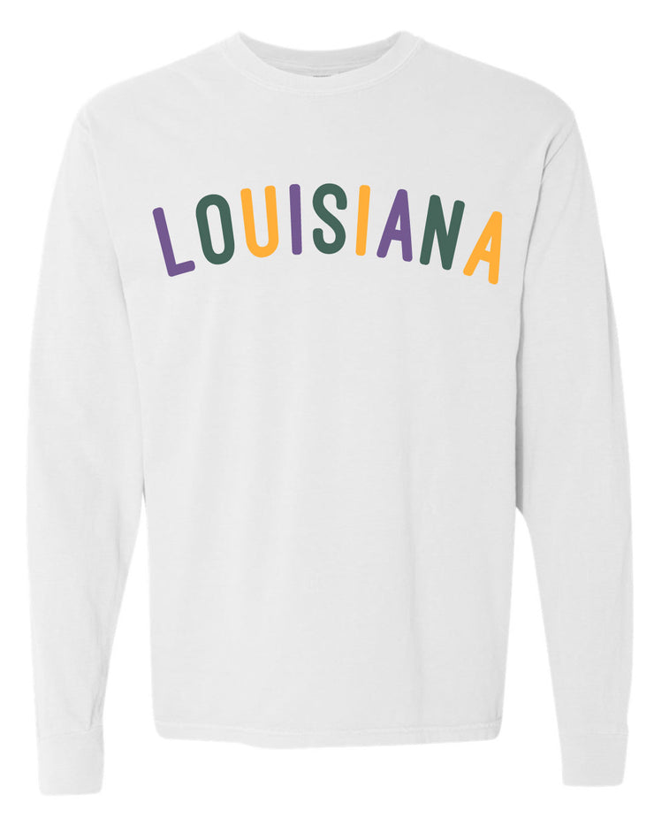 Louisiana Hometown Long Sleeve | Mardi Gras Shirts